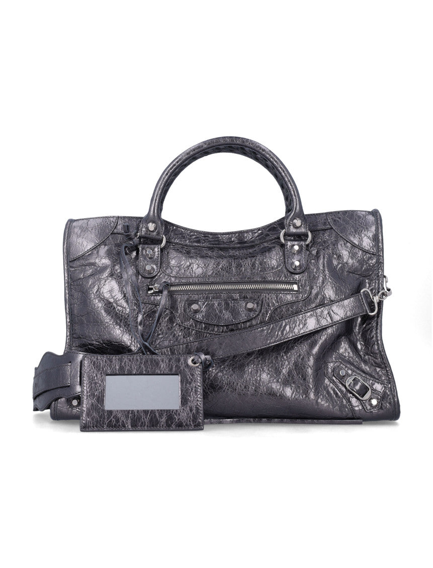 Grey Le City Medium Tote 3