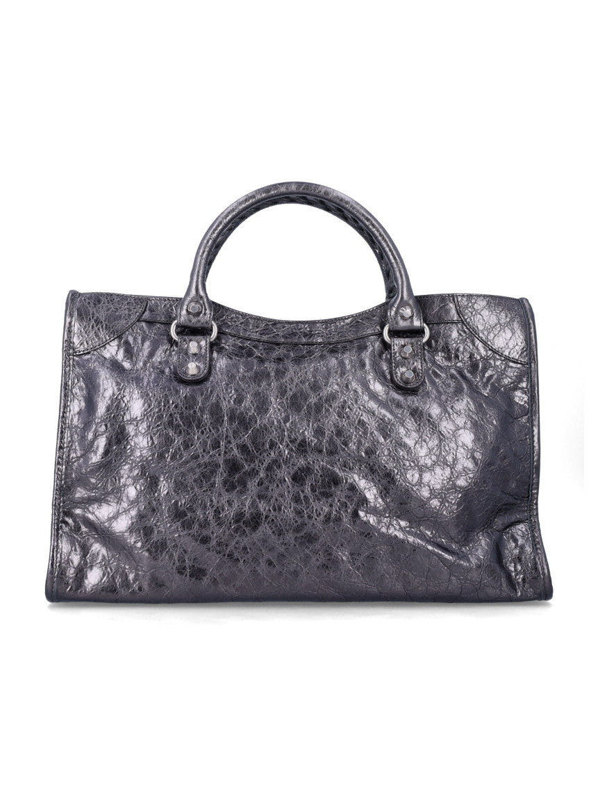 Grey Le City Medium Tote 4