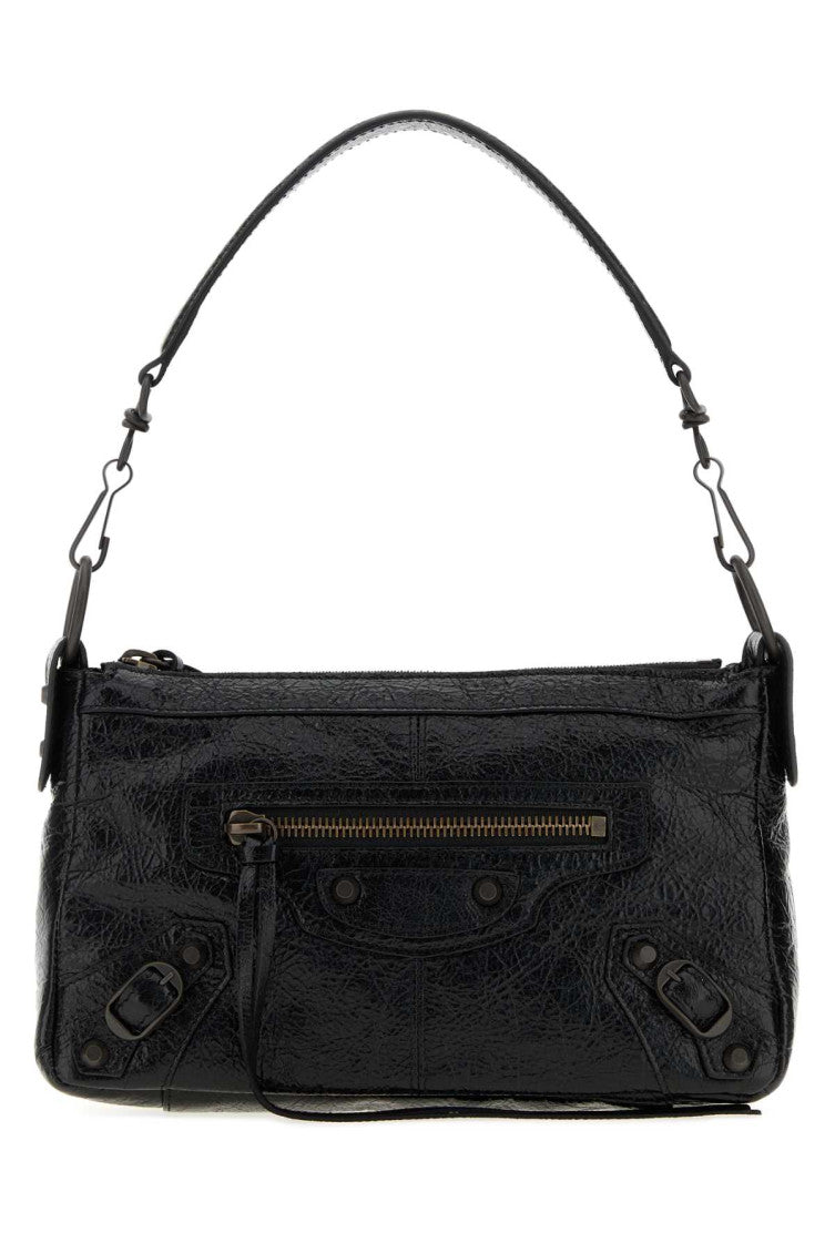 Black Le City Moto Mini Shoulder Bag 1
