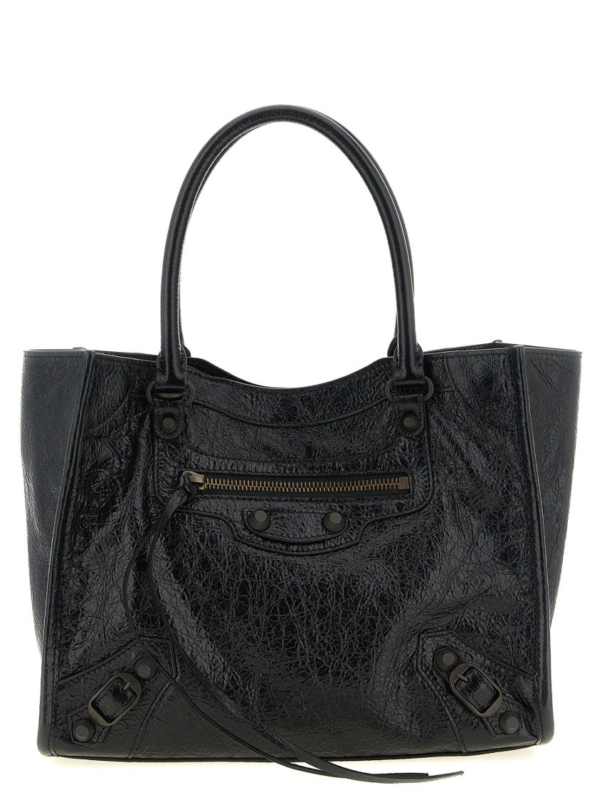 Black Le City Top Zip Mini Tote 1