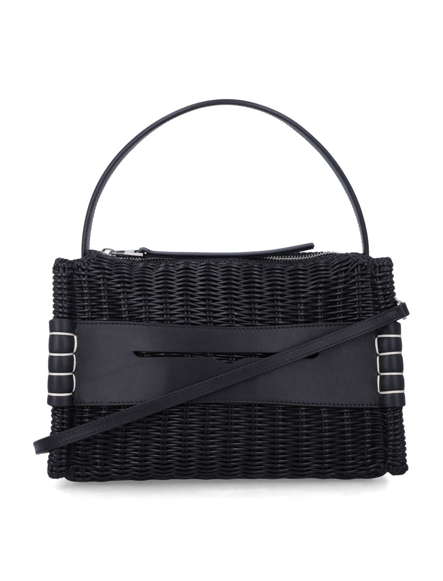 Black Loafer Medium Shoulder Bag 1