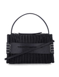Black Loafer Medium Shoulder Bag 1