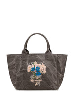 Grey Logo Large Tote 1
