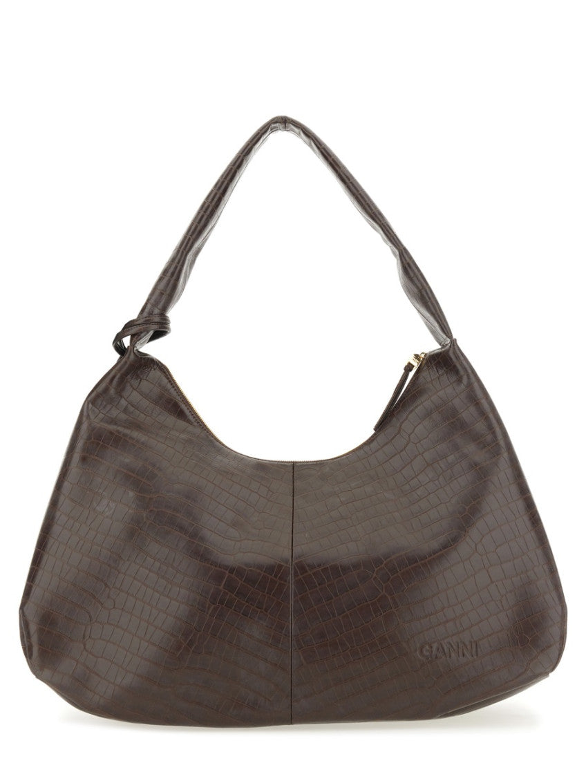 Brown Logo XXL Hobo 2