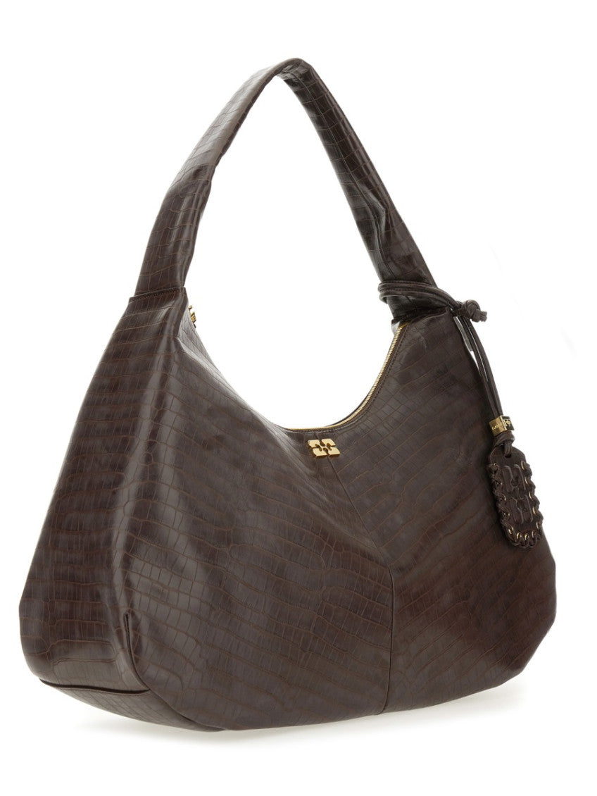 Brown Logo XXL Hobo 3