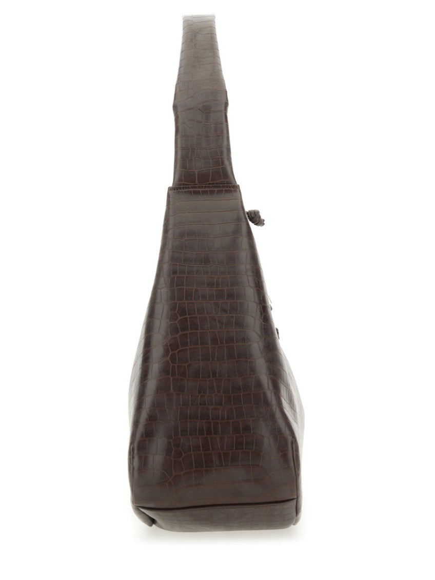 Brown Logo XXL Hobo 4