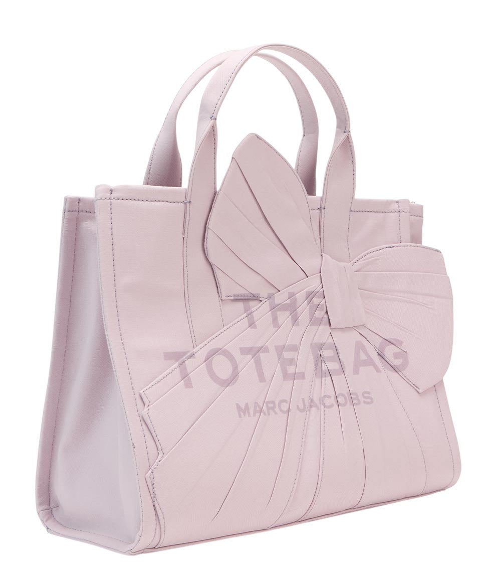Light Pink Oversized Bow Medium Tote 2
