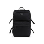 Black Triangle Logo Backpack 1