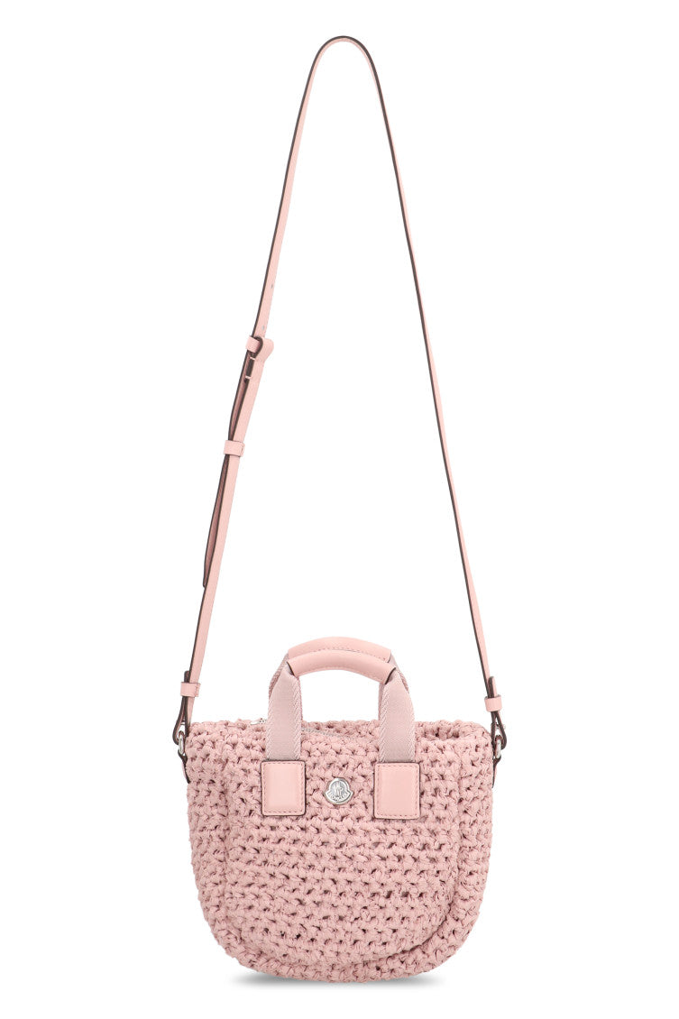 Pink Caradoc Top Zip Micro Tote 5