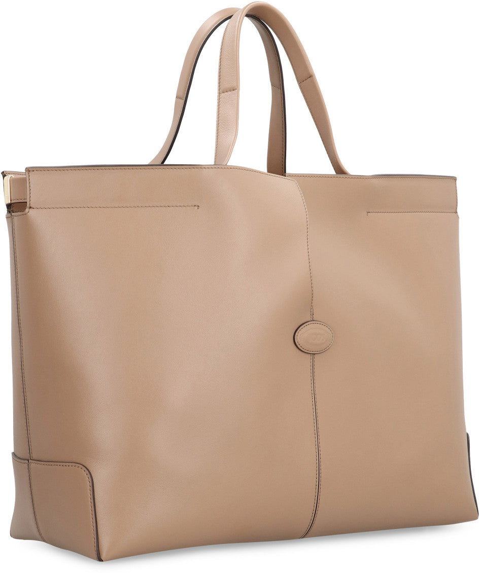 Brown Folio Large Tote 3