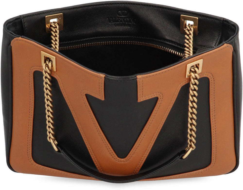 Black/Brown  Viva Superstar Small Tote 5