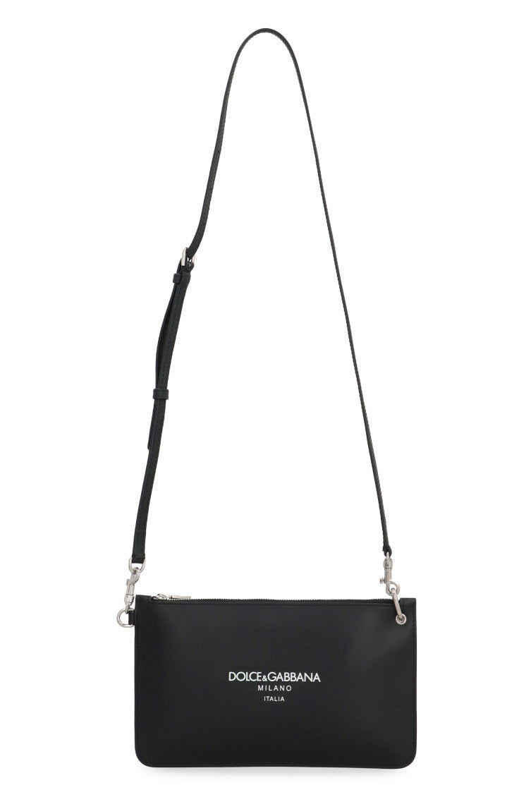 Black Logo Small Crossbody Bag 5