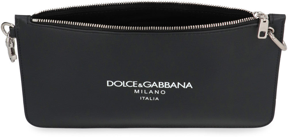 Black Logo Small Crossbody Bag 6