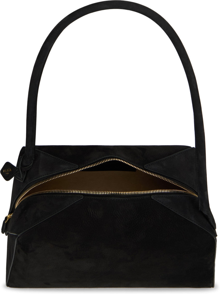 Black Le Bouledogue Large Shoulder Bag 4