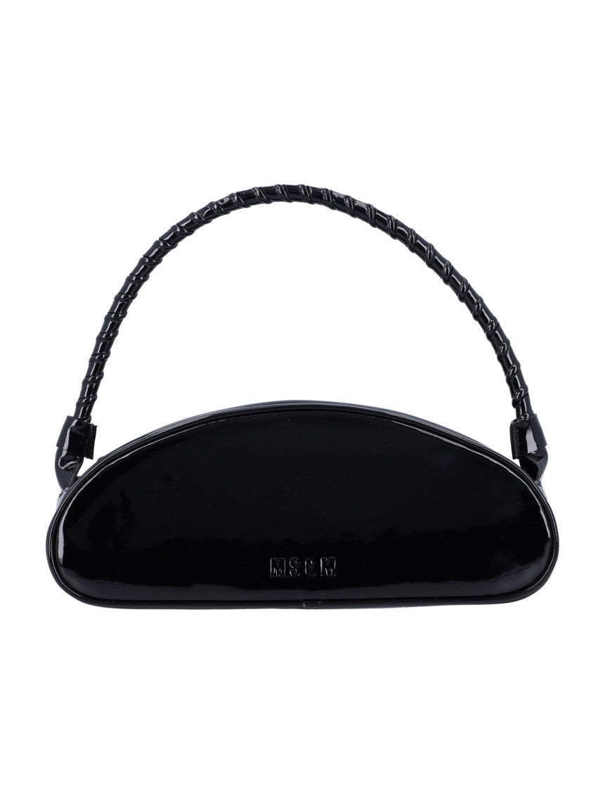Black Logo Shoulder Bag 1