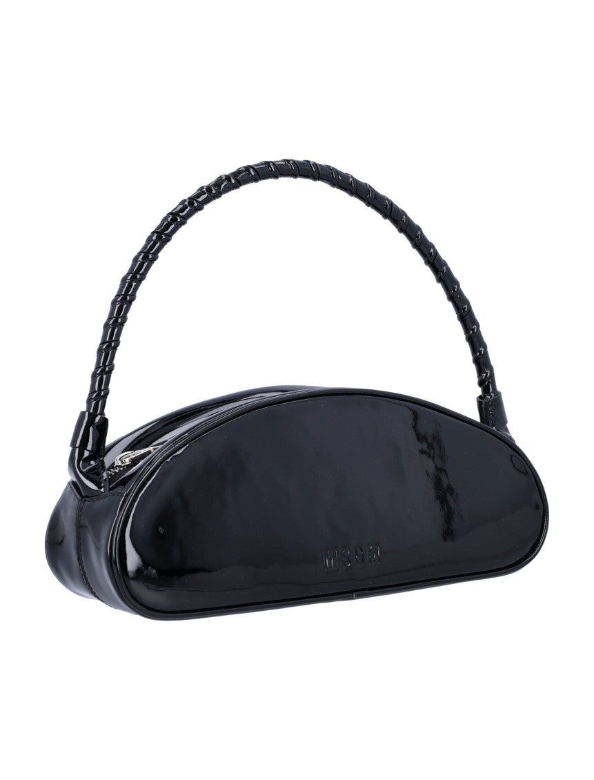 Black Logo Shoulder Bag 2