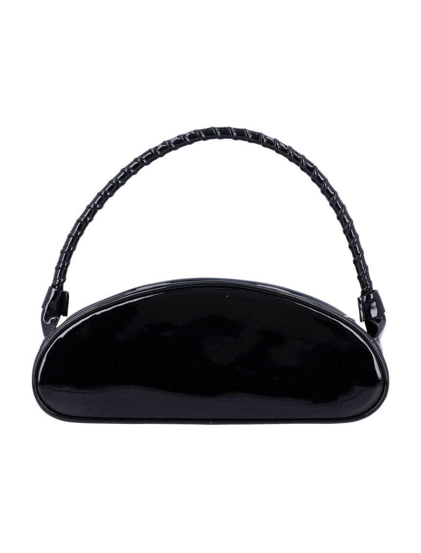 Black Logo Shoulder Bag 4