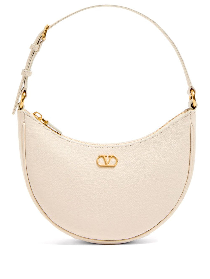 White Vlogo mini shoulder bag 1