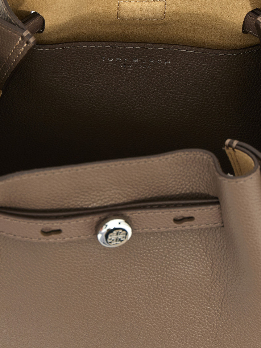 Grey 'Romy' bucket bag 4