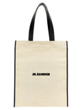 White Medium 'Flat' Tote Bag 1