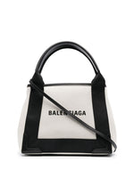 White Navy Cabas Xs Satchel Bag 1