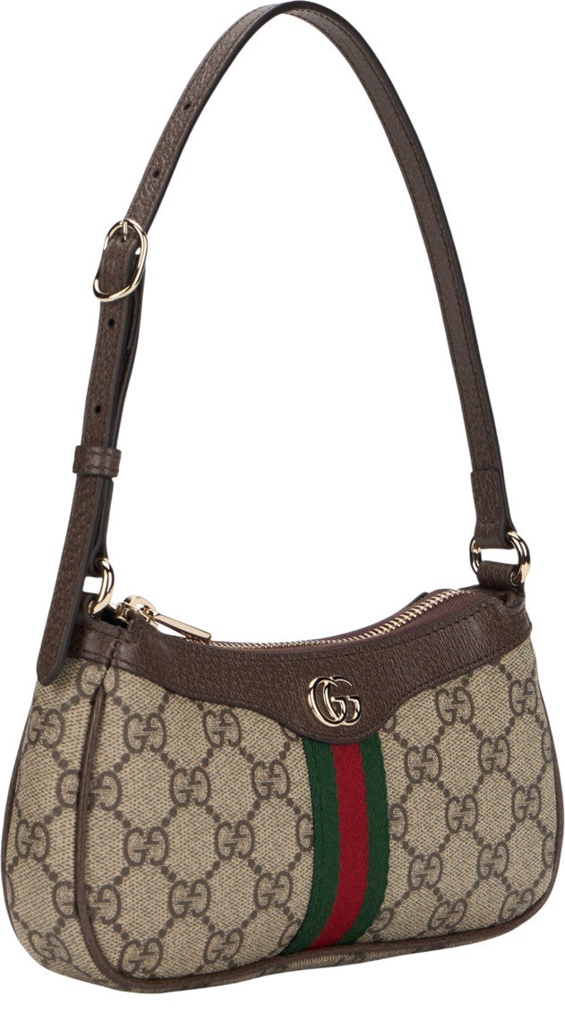 Beige Ophidia Mini Shoulder Bag 2