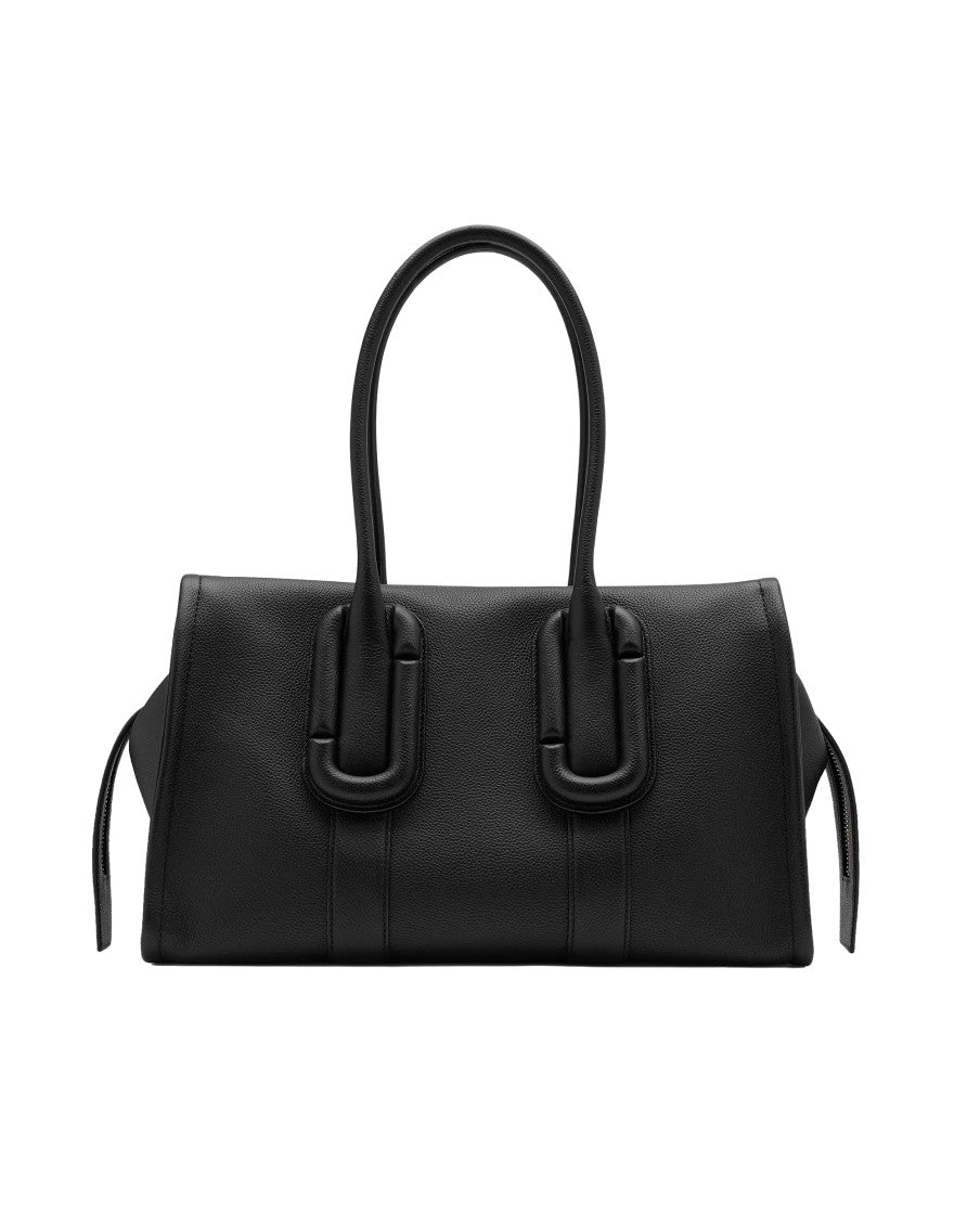 Black Babe City Top Zip Large Tote 3