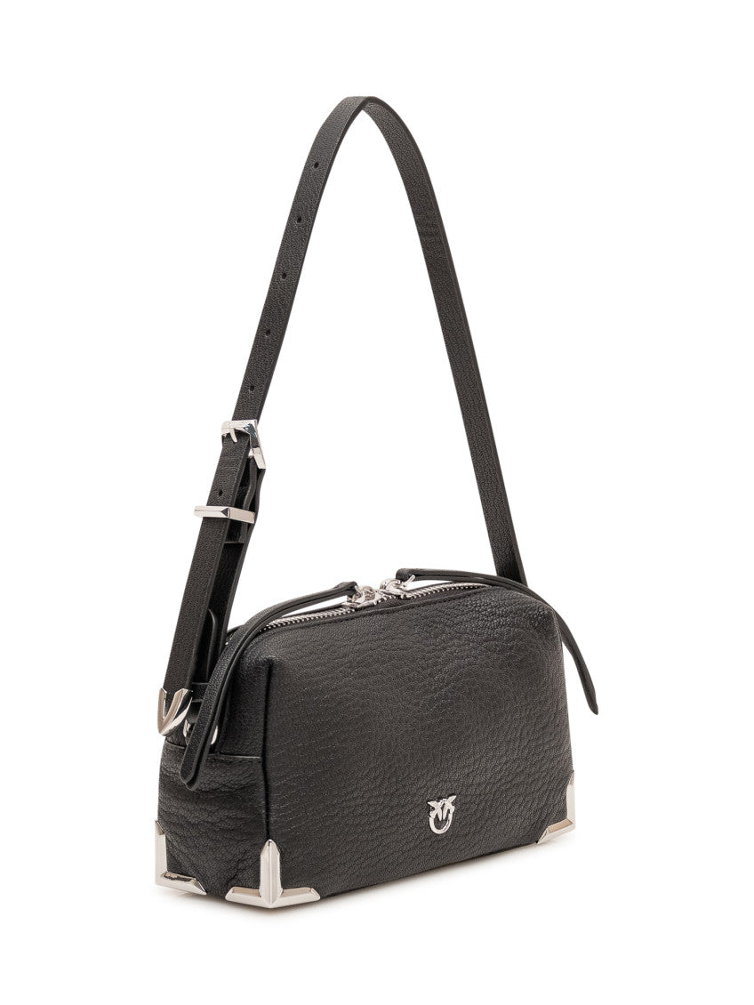 Black Boston Mini Crossbody Bag 2