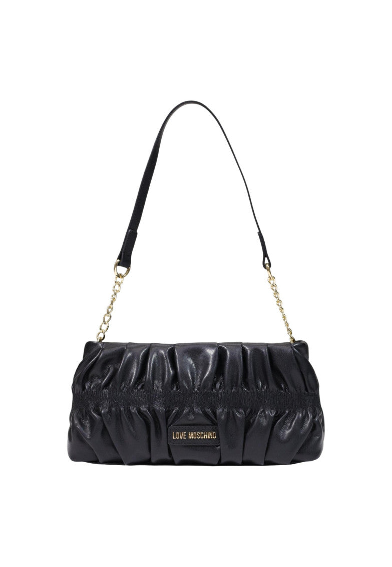 Black Logo Small Shoulder Bag 1