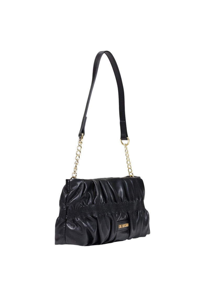 Black Logo Small Shoulder Bag 2
