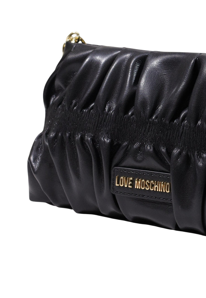 Black Logo Small Shoulder Bag 4