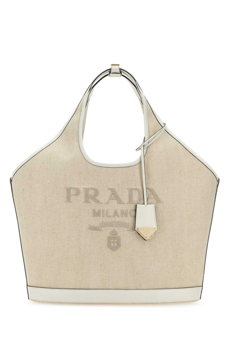 Sand canvas tote bag 1