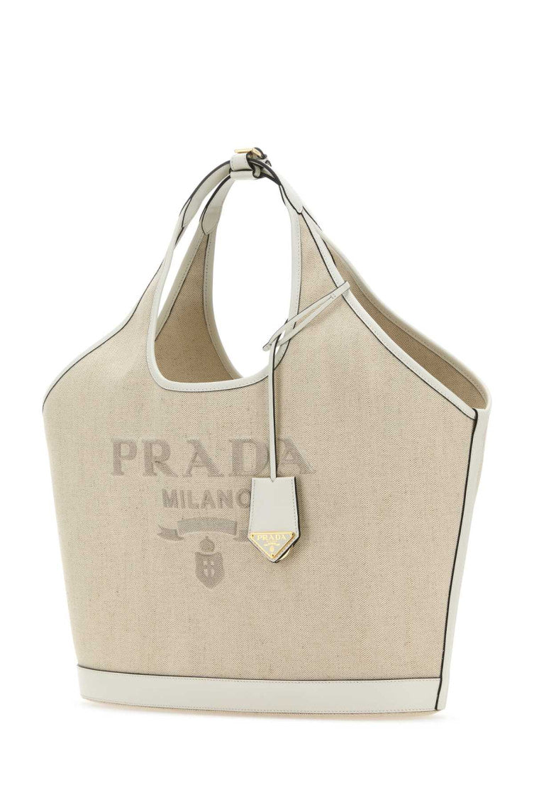 Sand canvas tote bag 2