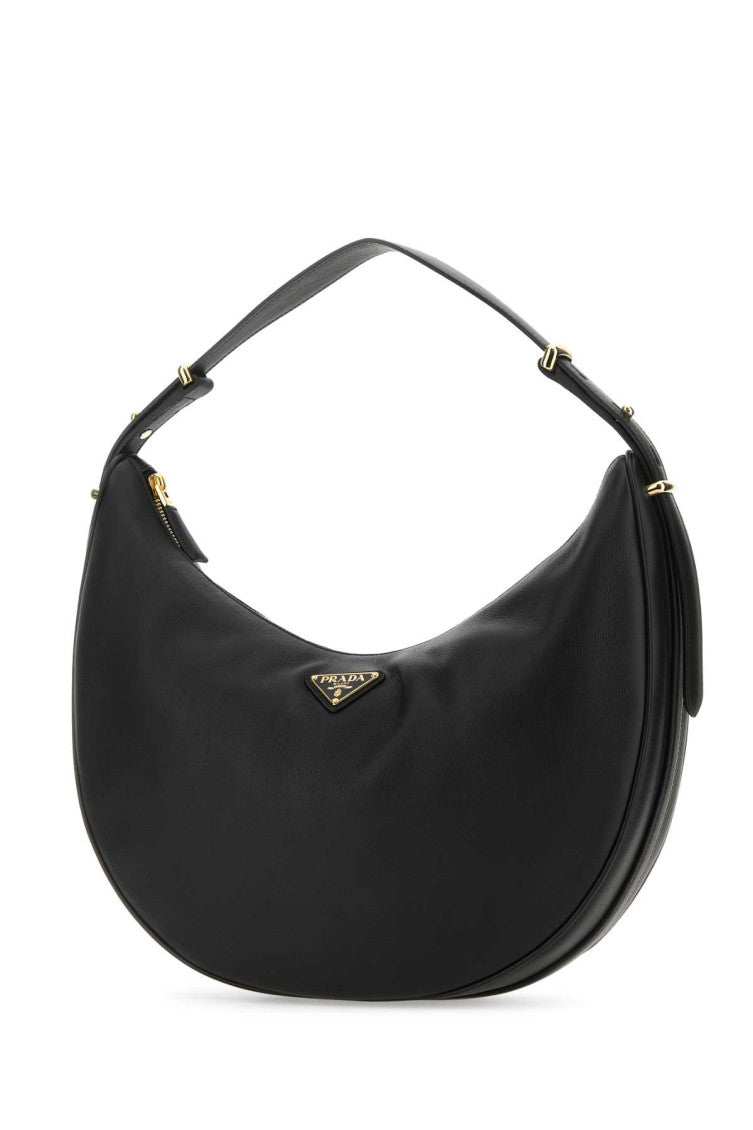 Black Arqué Hobo Bag 2