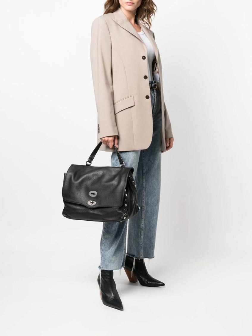 Black Postina Satchel Bag 2