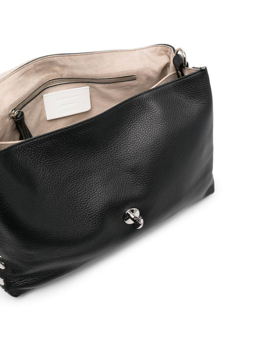 Black Postina Satchel Bag 4