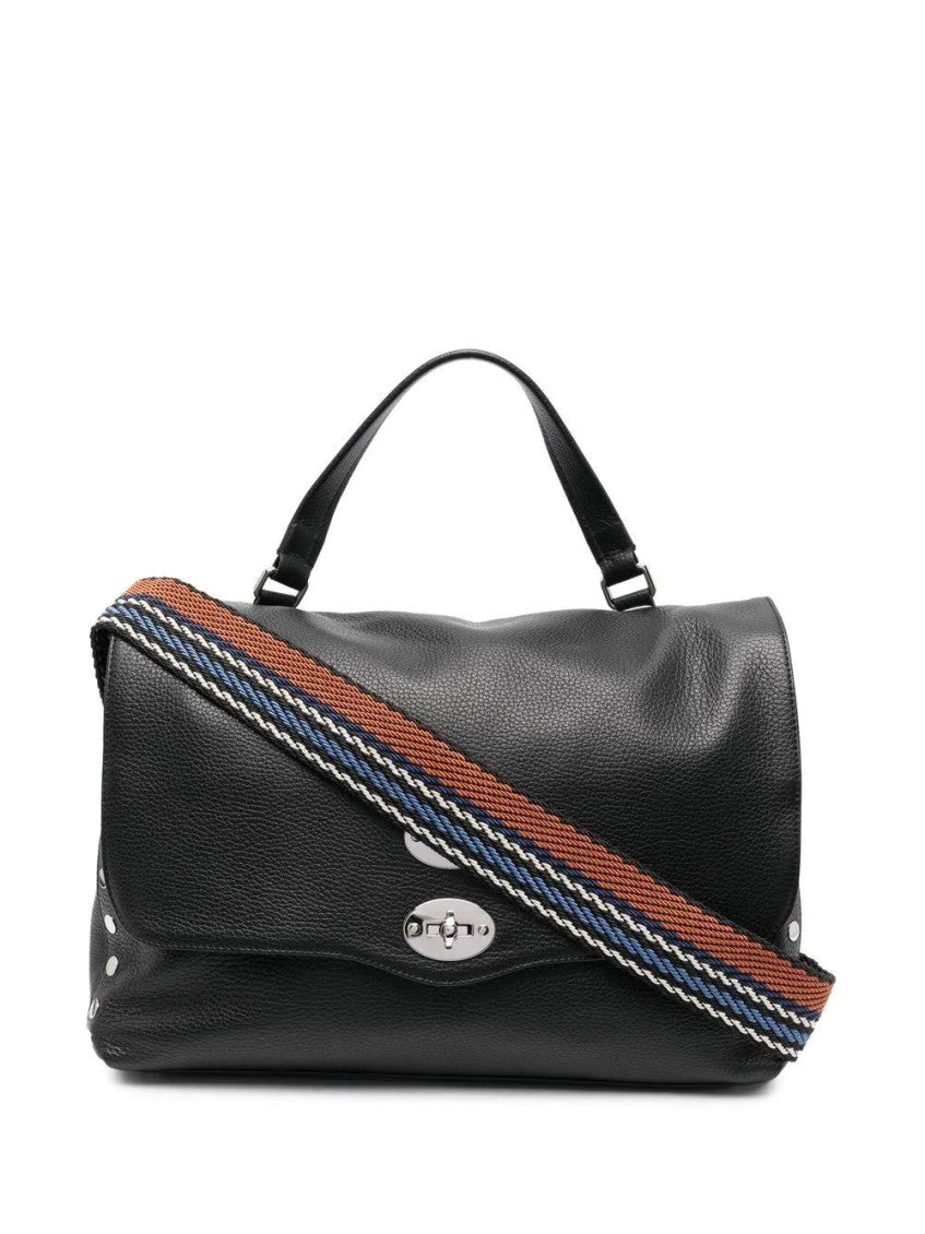 Black Postina Satchel Bag 5