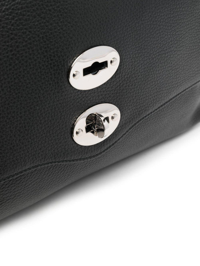 Black Postina Satchel Bag 6