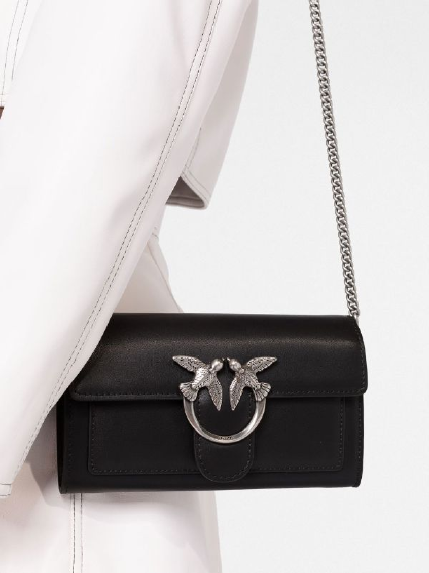 Black Love Mini Icon Crossbody Bag 6