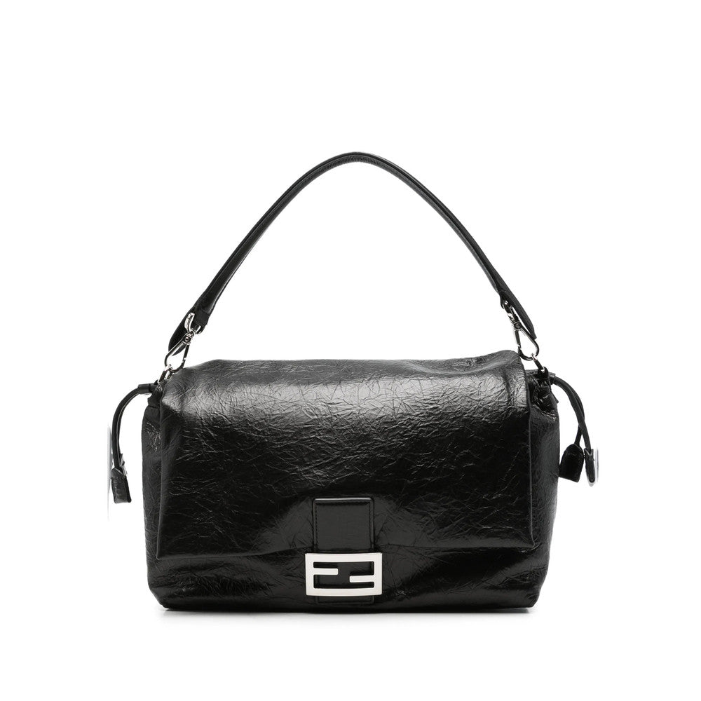 Black Baguette Small Shoulder Bag 1