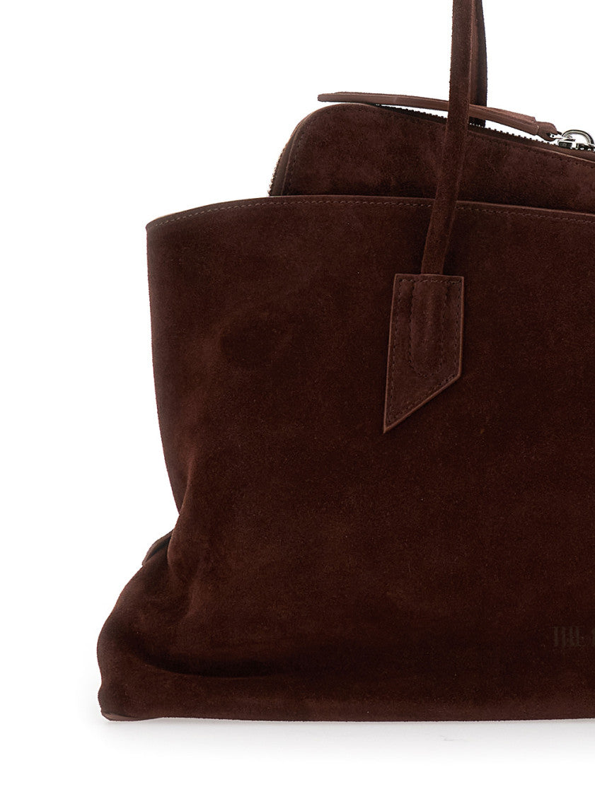 Brown La Passeggiata Top Zip Medium Tote 3