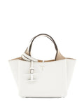 White Logo Micro Tote 1