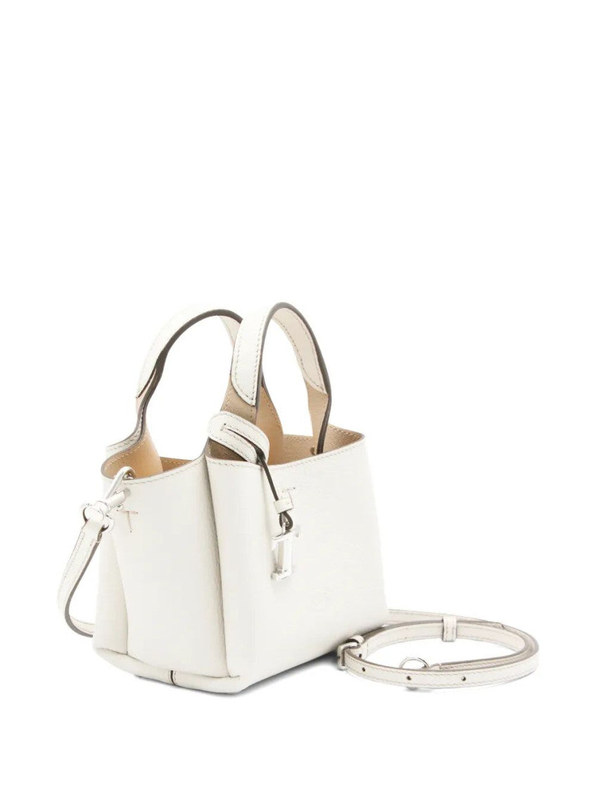 White Logo Micro Tote 2