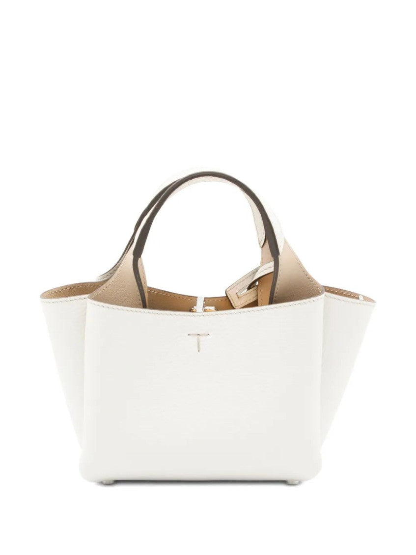 White Logo Micro Tote 3