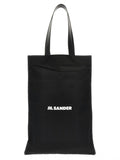 Black Flat Shopper large shopping bag 1
