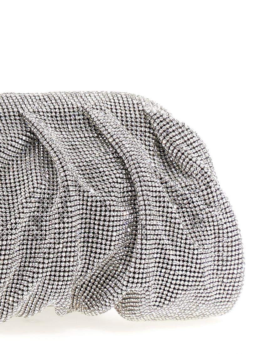 Silver 'Venus la petite' clutch 4