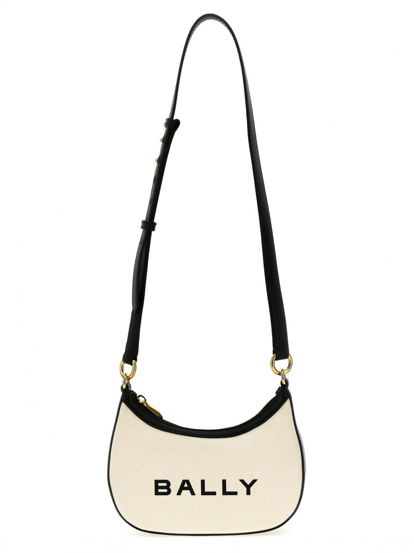 BlackWhite 'Bar Ellipse' crossbody bag 1
