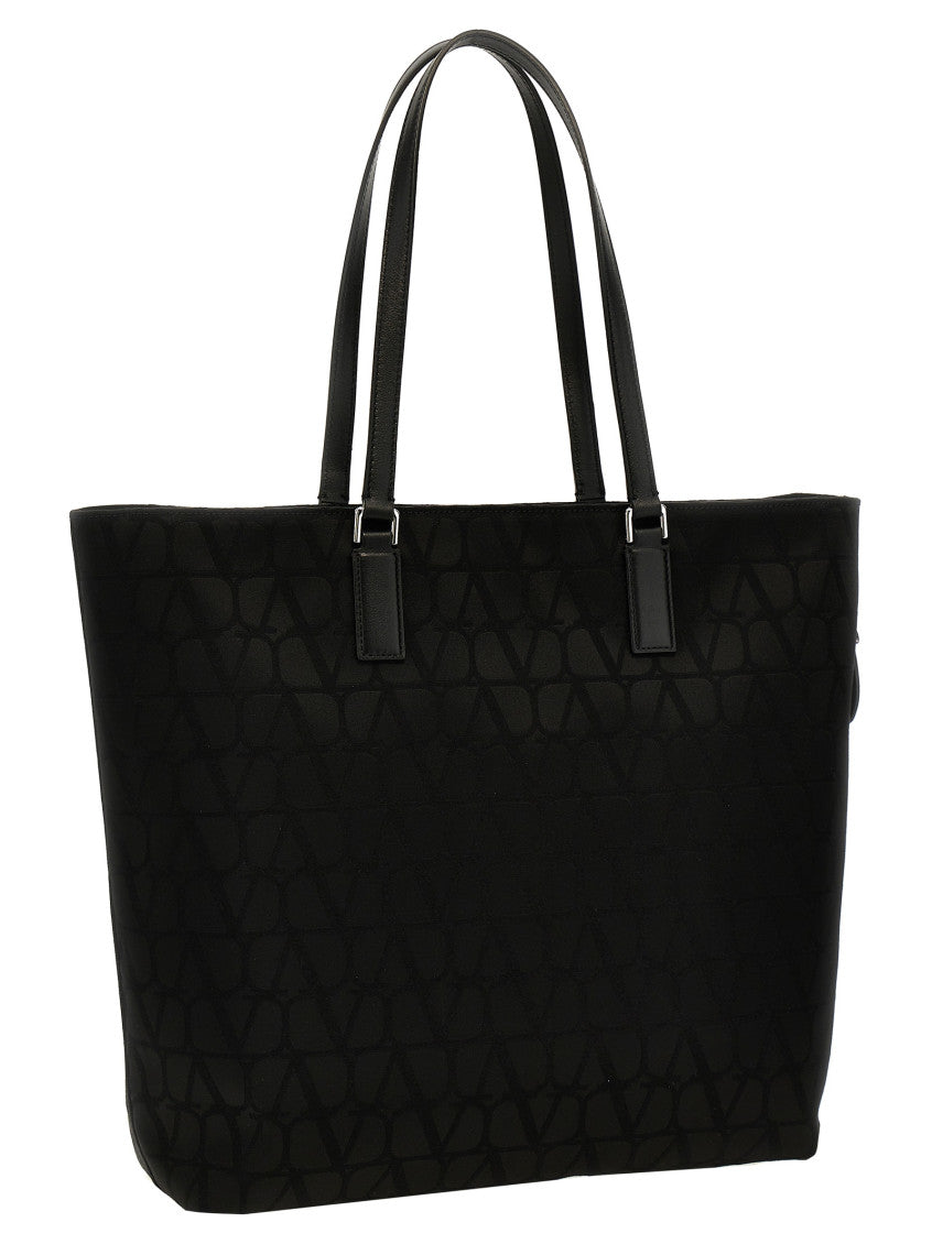 Black Toile Iconographe Top Zip Tote 2