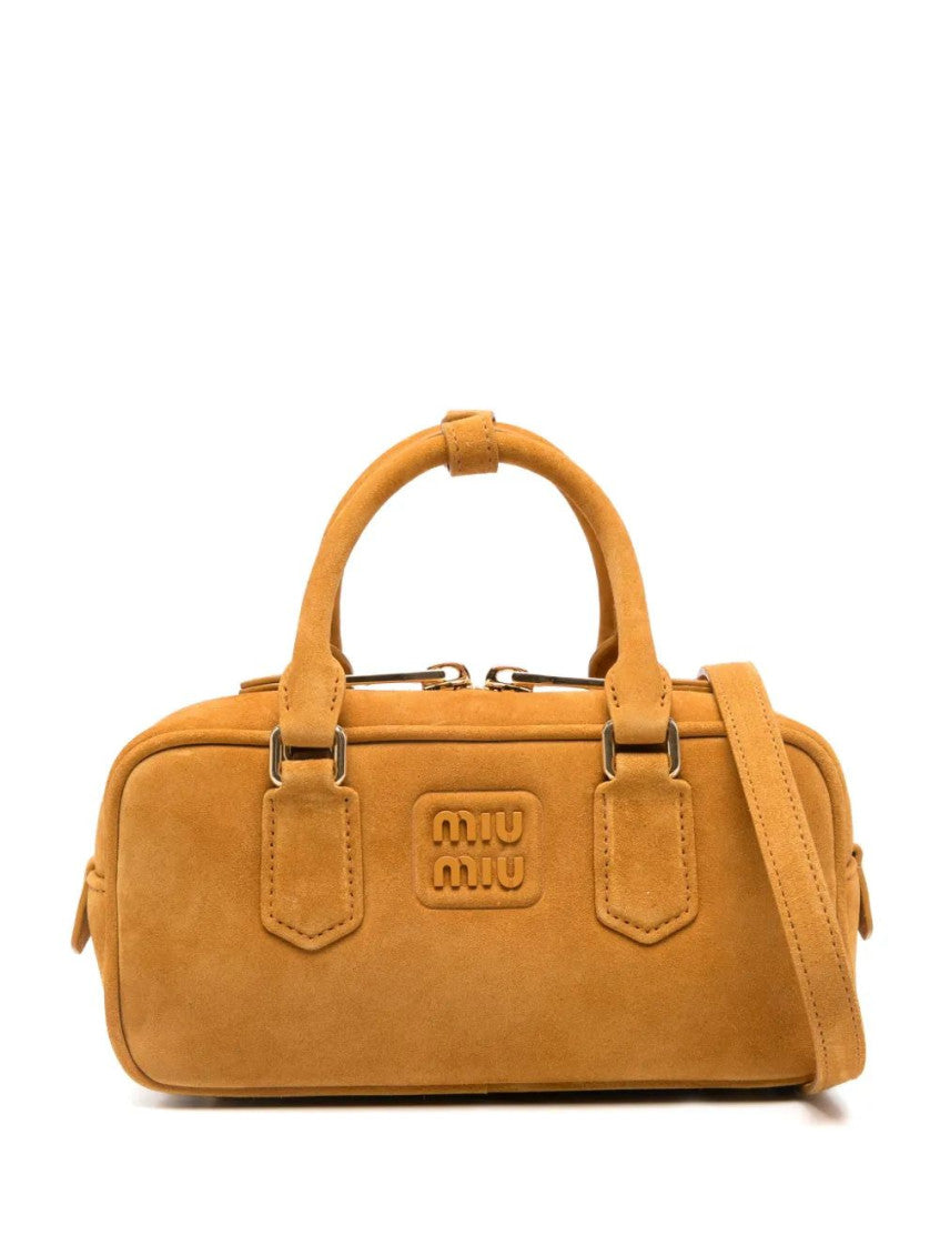 Brown Arcadie Mini Satchel 1