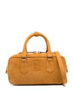 Brown Arcadie Mini Satchel 1